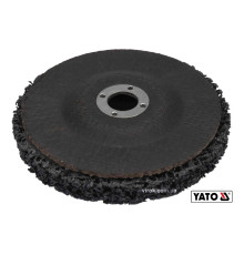 Круг зачистний нетканий YATO : Ø= 125 мм, 12500 об/хв, гайка М14 до КШМ [6/36]