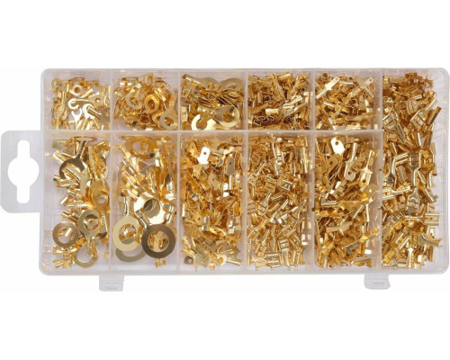 Клеммы контактные к электропроводникам YATO, 3 вида; 750 шт. [24]