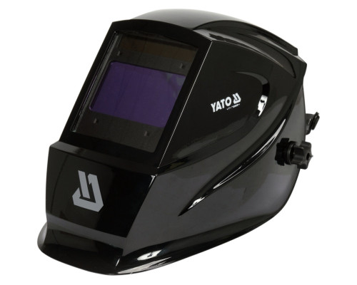 Щиток електрозварювальника YATO серія GRF з автозатемнювальнимним фільтром 133х 114 мм [6/36]