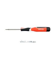 Викрутка зіркова прецизійна YATO : "TORX" T7 x 50 мм [50/400]