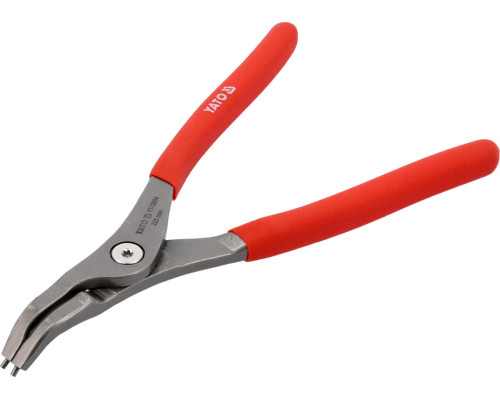 Щипці SEGERA для стопорних кілець YATO гнуті під 45° розтискні, l= 225 мм, розвід- 40-100 мм [4/24]