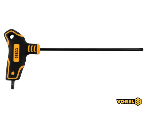 Ключ TORX VOREL : тип "Т", Т25 x 150 x 89 мм, Cr-V 6150 [24/192]