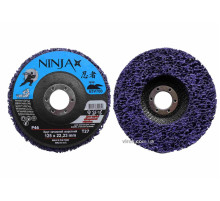 Круг зачистный нетканый жесткий NINJA: Т27, 125х22 H=13 мм, Р46 (5/100 шт. уп)