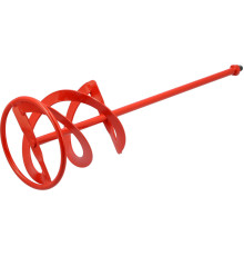 Міксер для будівельних сумішей спіральний оцинкований YATO: Ø=160x 600 мм, кріплення гвинт. М14 [12]