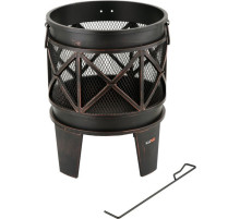 Кошик для вогнища сталевий LUND 42х 53 см на 4-х ніжках [1]