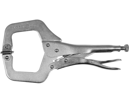Клещи зажимные VOREL C-типа, l=280 мм, рабочий диапазон 0-70 мм [5/30]