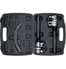 Знімачі пружин YATO з діапазоном 30-280 мм, 2 шт і двоплечий важіль-тримач [4]