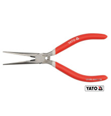 Тонкогубці прямі YATO : 6", L= 150 мм [6/120]