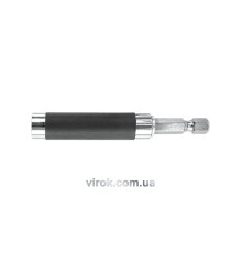 Тримач насадок викруткових YATO : 1/4", L= 80 мм. магнітний [20/200]