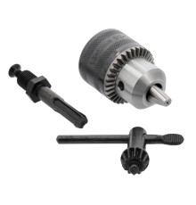 Патрон для дриля з ключем і адаптером SDS YATO до гвинта- G1/2 20UNF, кріплення Ø= 1,5-13 мм [5/40]