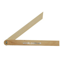Угломер регулирующий VOREL : L= 270 мм, деревянный [80]