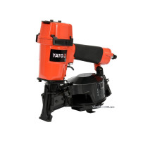 Пістолет цвяхозабивний, пневматичний, барабанний YATO для цвяхів t= 3.05 мм, h= 22-45 мм, 7 Bar(DW)