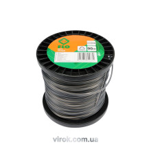 Жилка для триммера треугольник FLO: Ø= 2,4 мм; l= 90 м (бобина) [10/20]