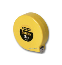 Рулетка STANLEY "Sunflex" : L= 3 м. без фіксатора
