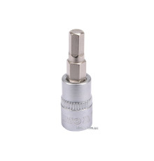 Головка торцева YATO квадрат 1/4". HEX M5, L= 37 мм [150/600]