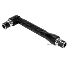 Держатель отверточных насадок двухсторонний YATO : 1/4", угол- 90°, l= 105 мм. [60/240]