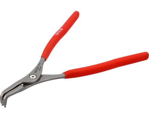 Щипці SEGERA для стопорних кілець YATO гнуті під 90° розтискні, l= 300 мм, розвід- 85-200 мм [4/24]