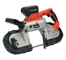 Пила стрічкова по металу акумул- 18В YATO 4Агод, полот 14 зуб/1", 1140х12.7х0.6мм, діап-127х127мм DW