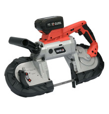 Пила стрічкова по металу акумул- 18В YATO 4Агод, полот 14 зуб/1", 1140х12.7х0.6мм, діап-127х127мм DW