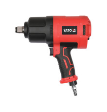 Гайковерт ударний пневматичний YATO : квадрат 3/4", F= 2300 Nm, 7000 об./хв, спожив.повітря 255 л/хв