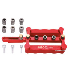 Пристрій для кілкових сполучень YATO з діаметрами 6, 8, 10 мм, ширина 17- 50 мм [10]