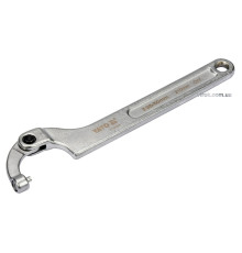 Ключ гаковий з носиком на шар з округленим болтиком в діапаз. M=35-50мм YATO, Хр-Ванад. L=210мм [10]
