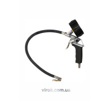 Пістолет для накачування шин YATO з манометром P ≤ 0.8 MPa, з'єднання Ø= 1/4" [8/40]