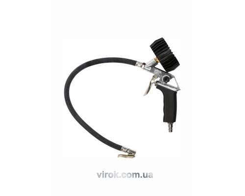 Пістолет для накачування шин YATO з манометром P ≤ 0.8 MPa, з'єднання Ø= 1/4" [8/40]