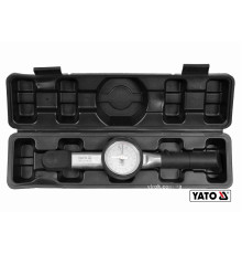 Ключ динамометричний YATO : квадрат 1/4", F= 0,5- 5 Нм  зі стрілочно циферблатною шкалою [12]