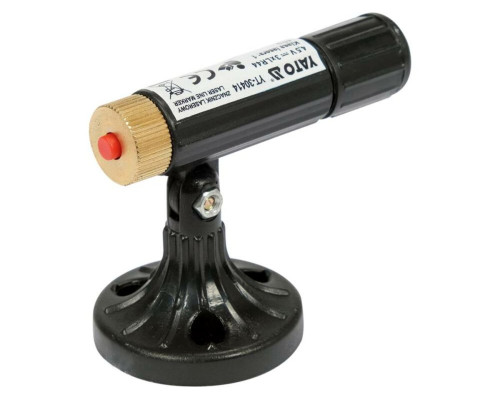 Маркер ліній лазерний YATO в проміжку до 3 м, 70х 60 мм, живлен. від 3 батарей LR44 [6/36]