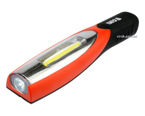 Світильник майстерний YATO акумулятор Li-Ion- 3.7 V, з 2 LED по 180 lm, зарядний пристрій(DW)