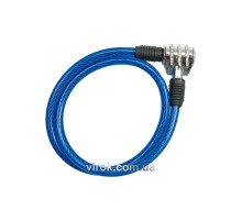 Замок велосипедний VOREL : L= 8 мм Х 650 мм [12/120]