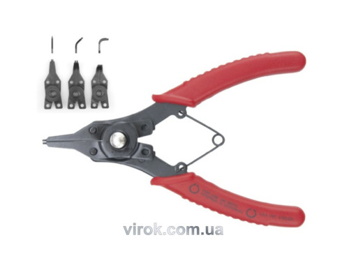 Знімач стопорних кілец комбінований YATO 160мм [20/60]