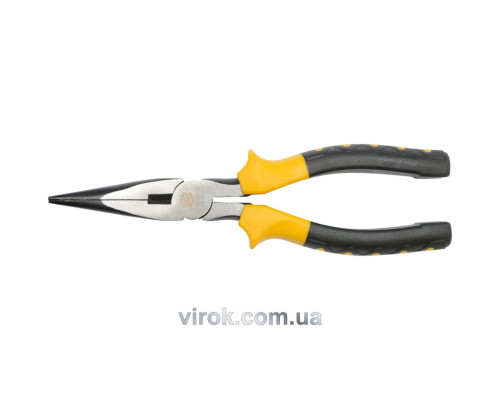 Щипці - тонкогубці VOREL : прямі, L= 180 мм [6/60]