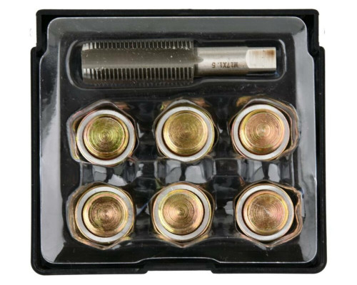 Набір обладнання для ремонту оливних пробок YATO : M11 x 1.5 мм , 7 елем. [10]