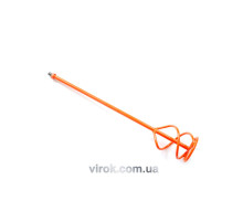 Миксер с резьбой М 14, трубчатый: Ø= 105 мм, l= 600 мм "турбо" [10]