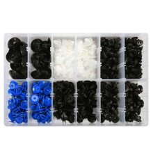 Шпинки для автосалоної обшивки OPEL YATO, різні, 6 типорозмірів, 300 шт. [20]