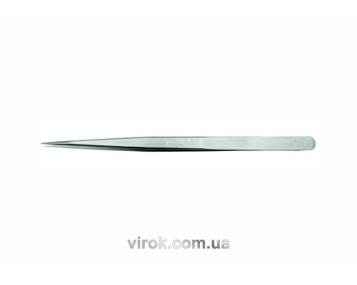 Пінцет прямий YATO : L= 140 мм [20/240]