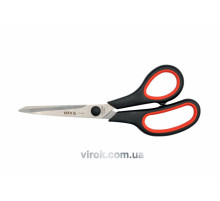 Ножницы универсальные бытовые YATO: L=215 мм [12/120]