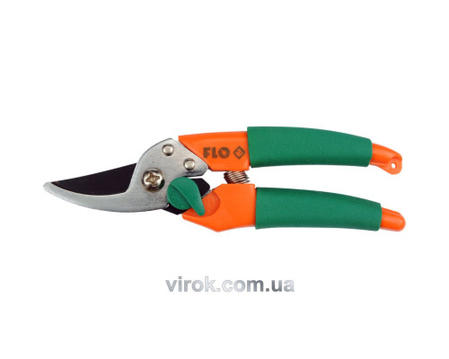 Секатор до гілок FLO d= 10 мм зміцнений, l= 180 мм [18/72]