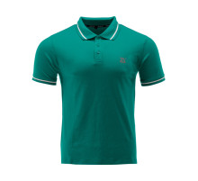 Футболка ПОЛО зеленая YATO, разм. 3XL/ выс- 82 см х шир- 65 см, 100%- хлопок [40]