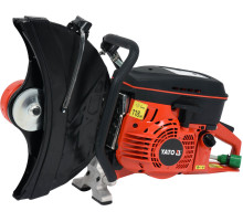 Бензоріз YATO: 4 кВт, 4700 об/хв, диск Ø=400х25.4 мм, глибина різу- 145 мм [1]