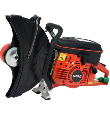 Бензоріз YATO: 4 кВт, 4700 об/хв, диск Ø=400х25.4 мм, глибина різу- 145 мм [1]