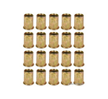 Нітогайка сталева YATO; М5, l= 13 мм, 20 шт. [75/300]