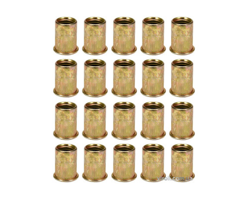 Нітогайка сталева YATO; М5, l= 13 мм, 20 шт. [75/300]