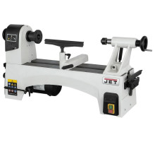 Токарний верстат по дереву JET JWL-1221 : 230В, 0,73(0,56)кВт. Ø=318/240 мм. конус MK2. 6 шв.