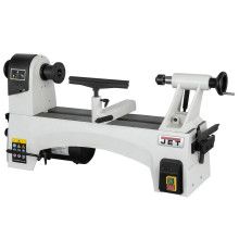 Токарний верстат по дереву JET JWL-1221 : 230В, 0,73(0,56)кВт. Ø=318/240 мм. конус MK2. 6 шв.