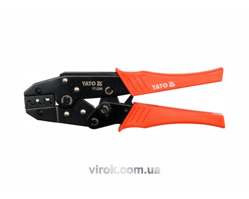 Кліщі для обтискання і зачистки проводів YATO, L=230 мм [5/30]