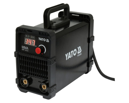 Зварювальний апарат інверторний від мережі 230 В YATO ручне дугове 30-140 А, електроди Ø= 1,6-3,2 мм
