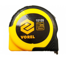 Рулетка VOREL : L= 7,5 м x 25 мм [6/60]